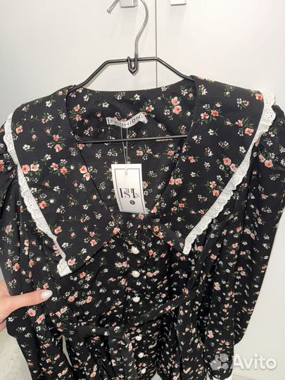 Платье цветочное