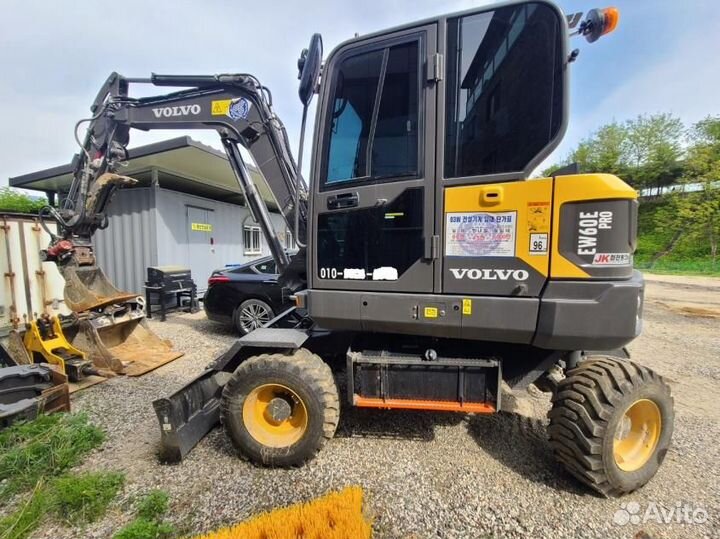 Мини-экскаватор Volvo EW 60C, 2022