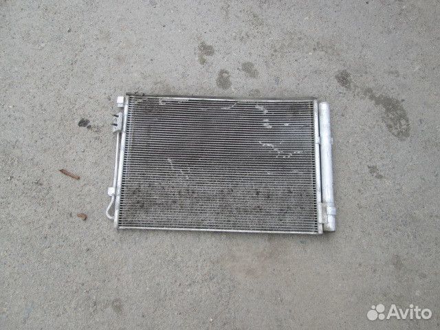 Радиатор кондиционера (конденсер) Hyundai Solaris