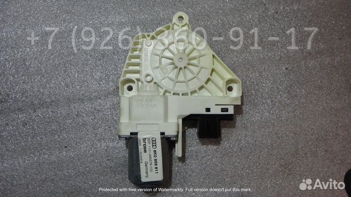 Мотор стеклоподъемника задний левый Ауди А4 А5 Ку5