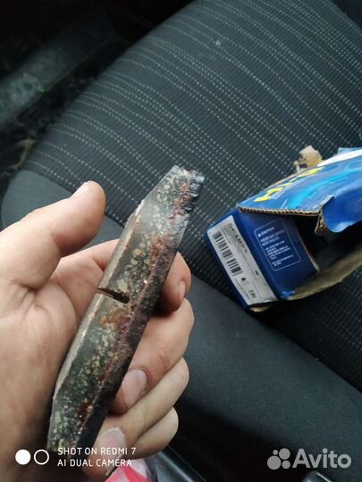 Тормозные колодки daewoo nexia старого образца