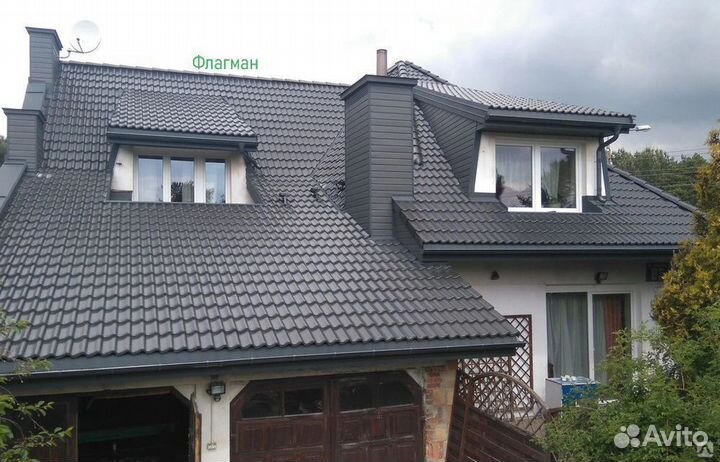 Черепица Браас Braas Франкфурт, Таунус