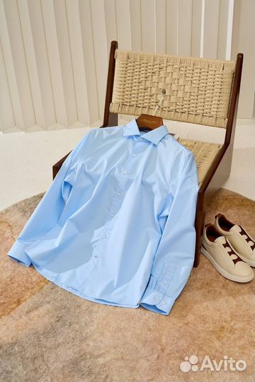 Рубашка Loro Piana мужская из хлопка