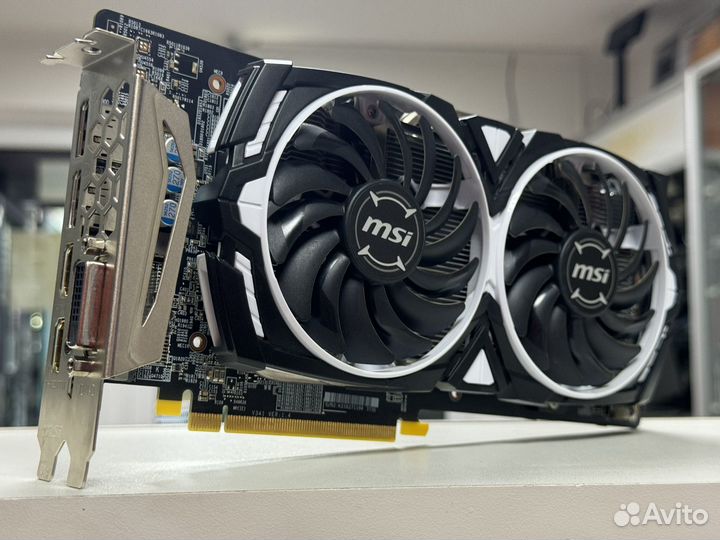 Видеокарта MSI armor RX 580 8GB gddr5