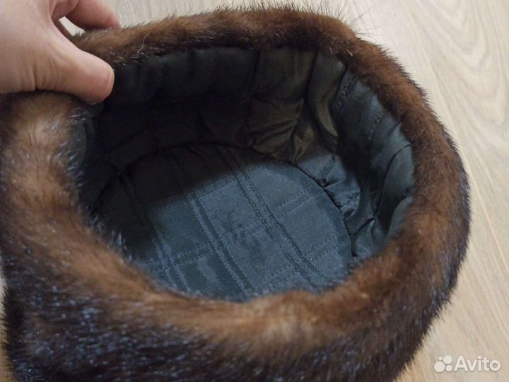 Шапка женская из норки