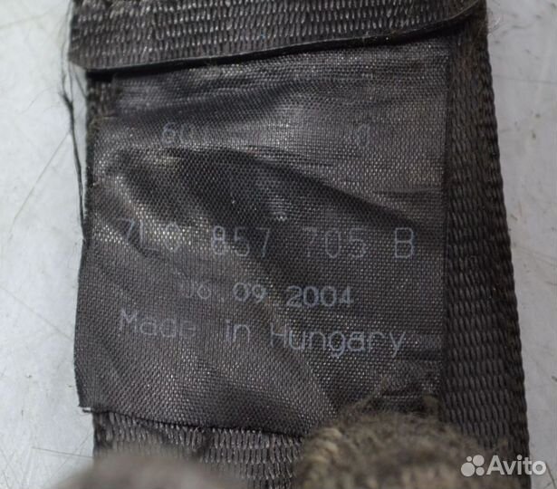 Ремень безопасности Audi / VW Туарег 1, левый