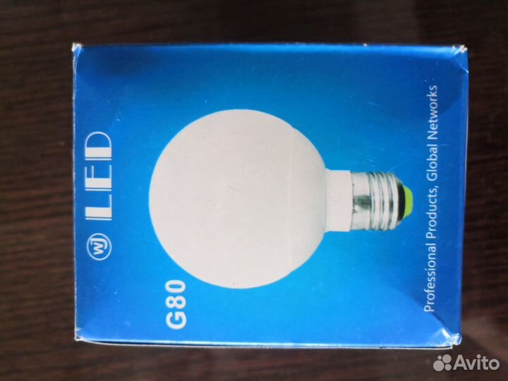 Лампочка Led G80 E27 цвет белый, холодный