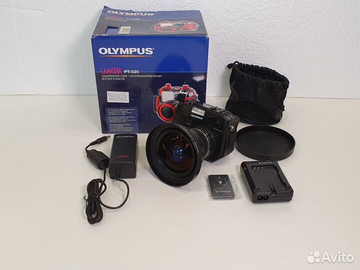 Подводный бокс для съемки+olympus C-5060