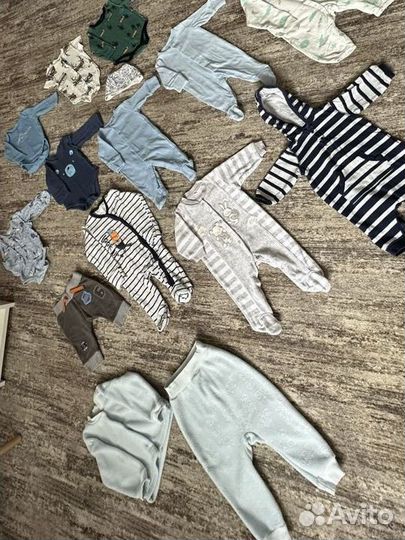 Детские вещи пакетом 56 62 для мальчика/девочки