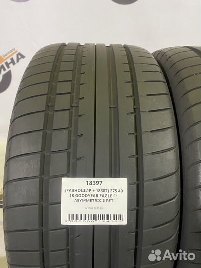 Goodyear Eagle F1 Asymmetric 3 245/45 R18 и 275/40 R18