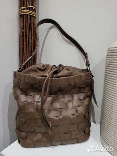 Сумка новая Zara кожа