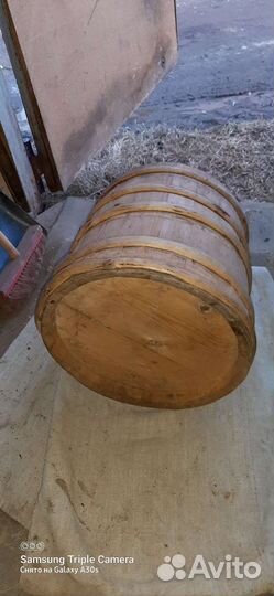 Бочка деревянная дуб