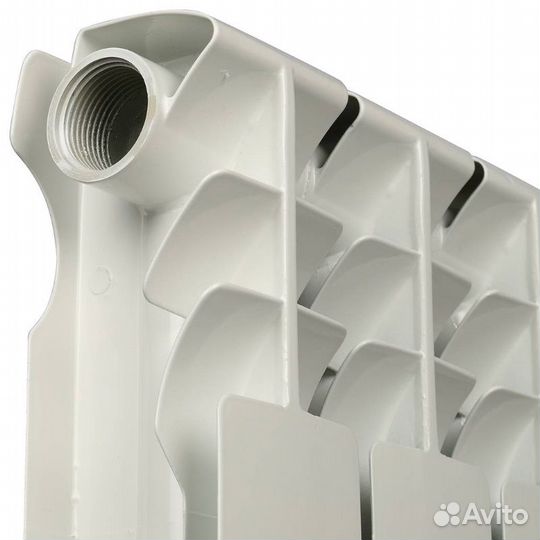 Алюминиевый радиатор Rommer Optima 500, 12 секций