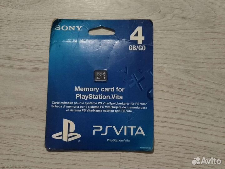 Флешка psp Sony vita 4 gb новая