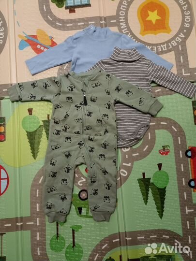 Детские вещи пакетом на мальчика 74 80
