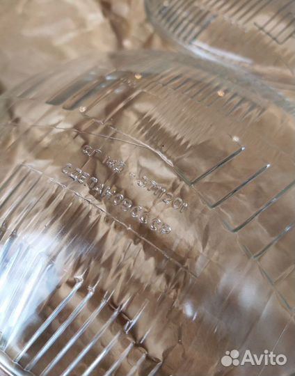 Стекла на фары ваз 2106 СССР сост. идеал