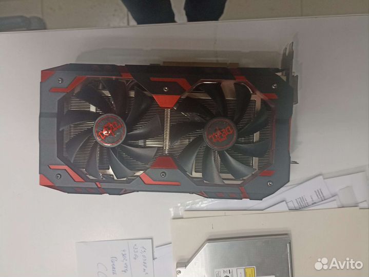 Видеокарта rx580 8gb