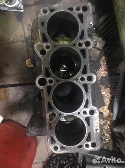 Коленвал блок, audi 1.8T AEB