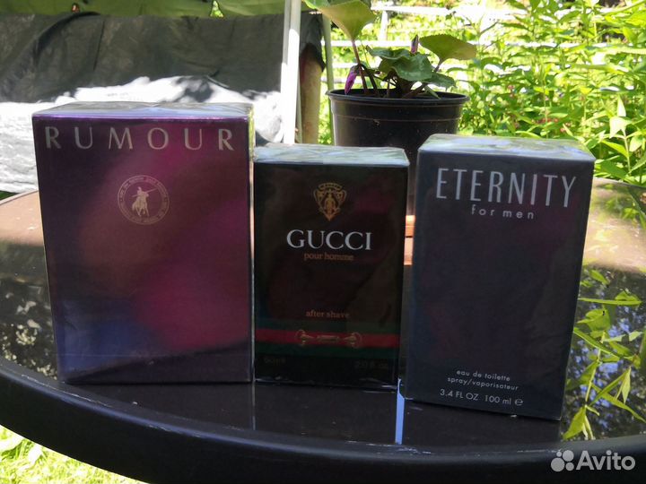 Туал вода my givenchy, Eternity, Gucci, rumour