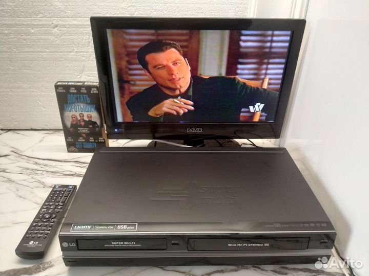 Dvd рекордер+VCR LG DVR799 HDMi Оцифровка VHS