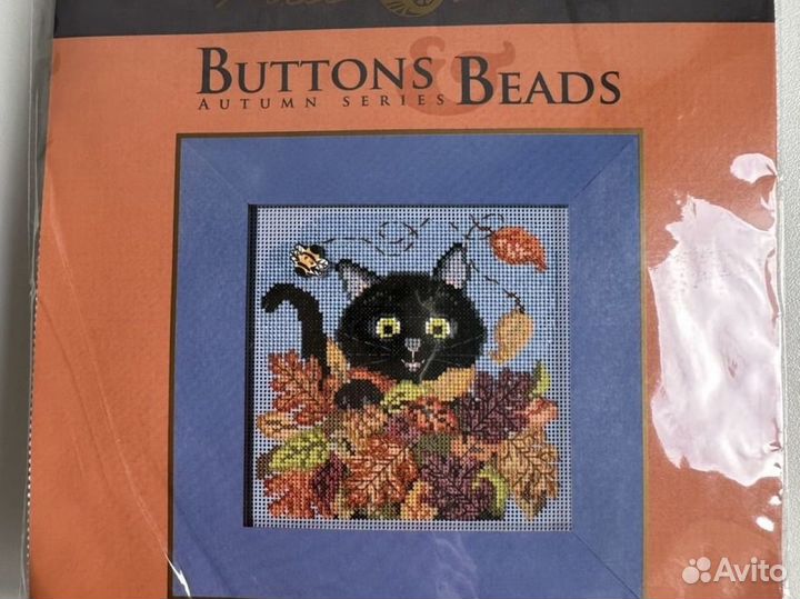 Mill hill осенний набор для вышивания и halloween