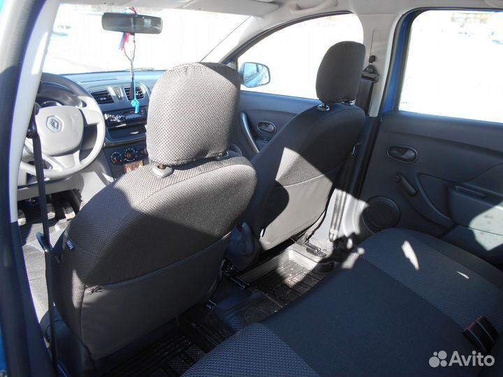 Чехлы модельные из ткани жаккард renault logan