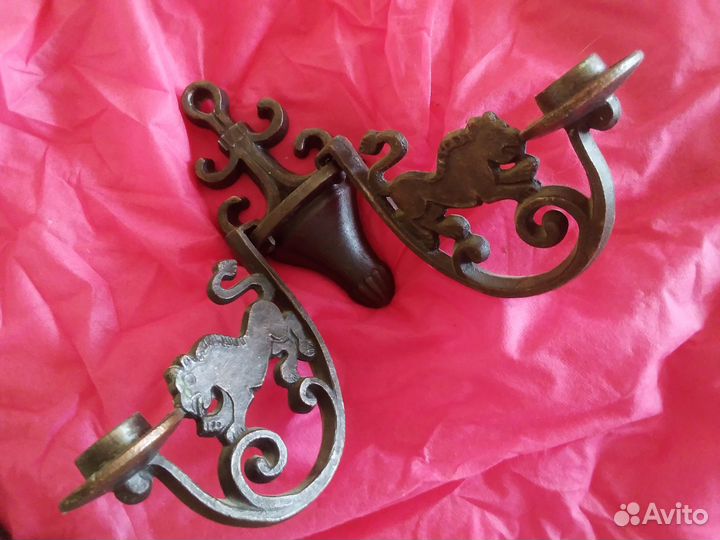 Подсвечник настенный СССР