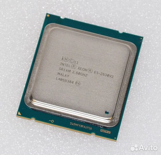 Процессор Intel Xeon E5-2630 v2, 15 мб