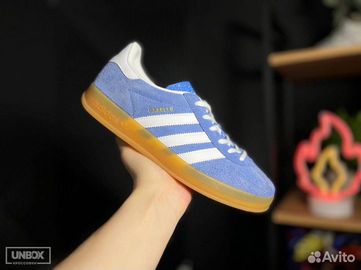 Кроссовки Adidas Gazelle Indoor Blue