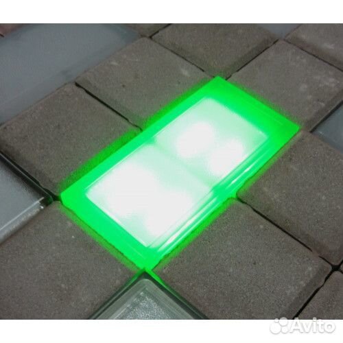 Брусчатка LED RGB 100х200х40мм