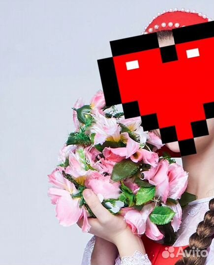 Лиана (герлянда) из цветов искусственных