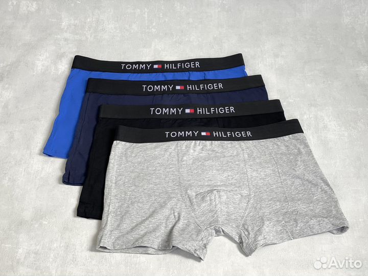 Трусы Tommy Hilfiger 4 штуки (52-60 размер)