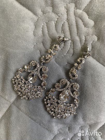 Серьги вечерние