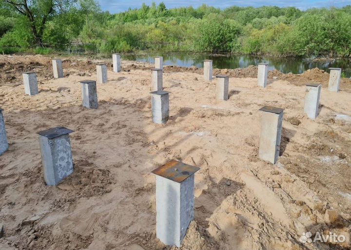 Фундамент жб сваи