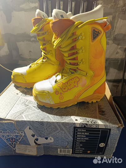 Сноубордические ботинки детские Black Fire Junior