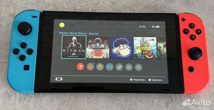 Nintendo switch прошитая 160gb с играми