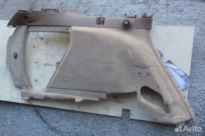 Обшивка багажника на Porsche Cayenne 2003-2010