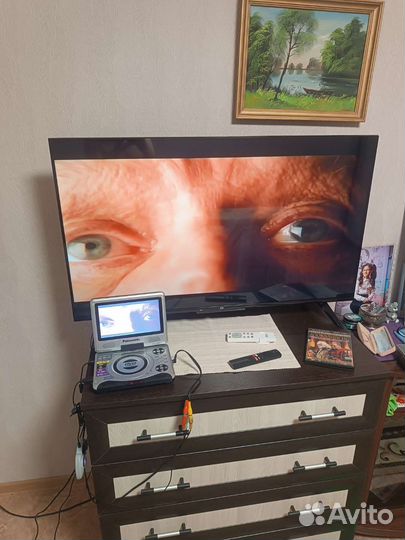 Портативный dvd плеер Panasonic PD808