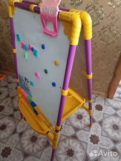 Мольберт детский двухсторонний