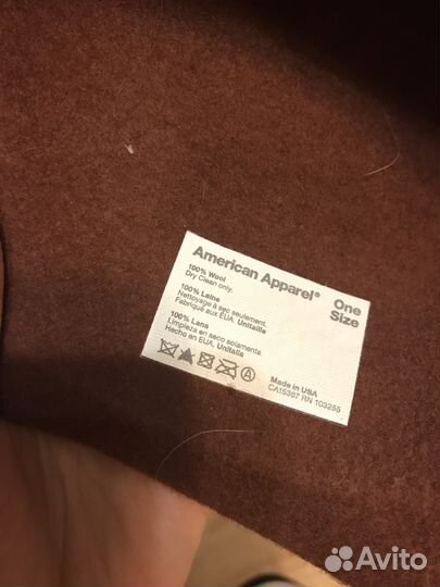 Шляпа, 100 шерсть