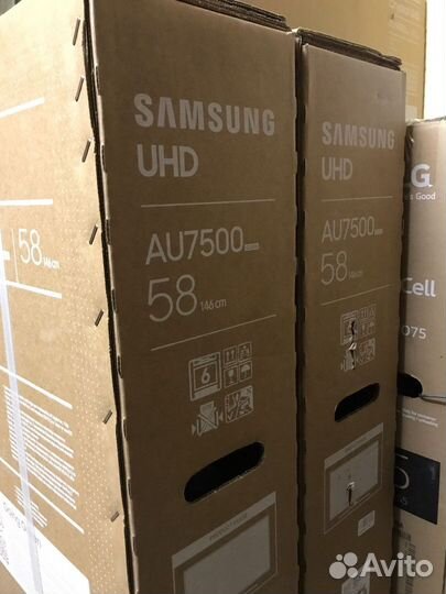 Новый Телевизор Samsung ue58au7500ux 58”