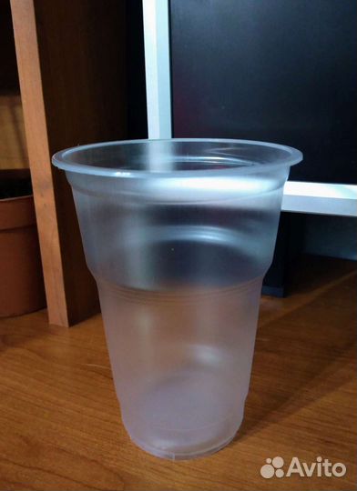 Упаковка (100шт) одноразовых стаканов 0.5л