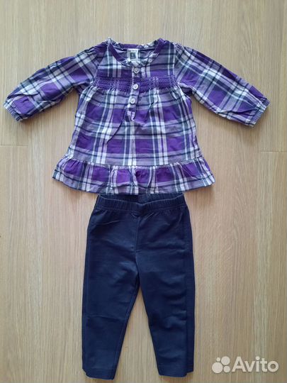 Одежда на девочку пакетом р. 68-74