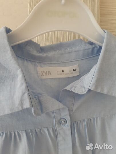 Рубашка zara 128