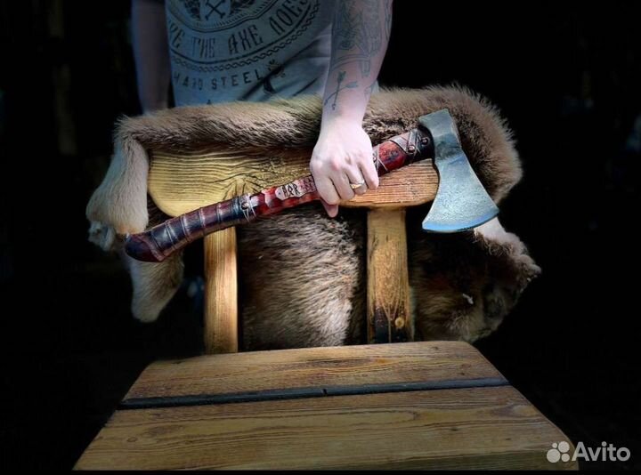 Топор кованый ручной работы 108Ар