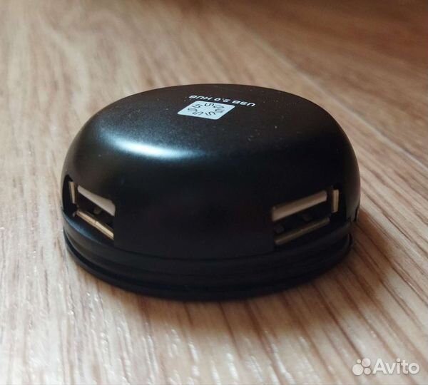 Мини USB 2.0 хаб на 4 порта