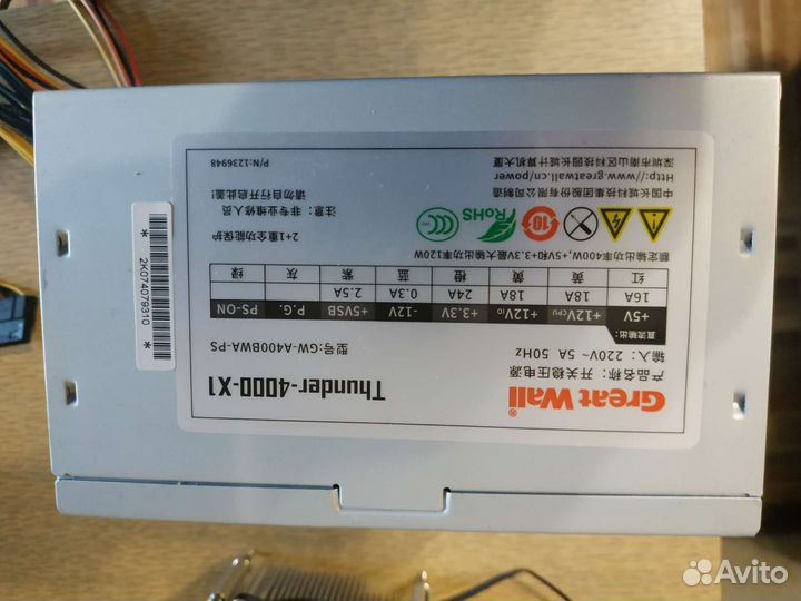 Блок питания thunder-4000-X1