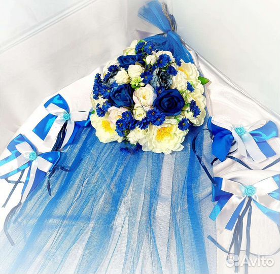 Украшения на свадебный авто