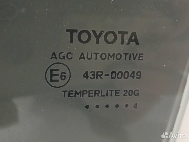 Стекло двери задней левой Toyota Camry V50 2011-20