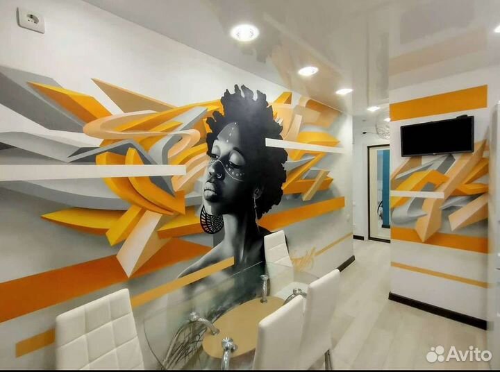 Художественная роспись стен